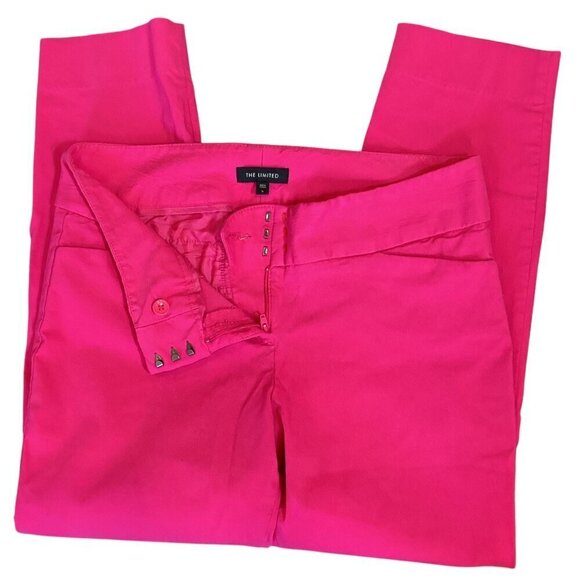 The Limited Pink Ankle Pants Sz 10 #321C - Picture 4 of 9